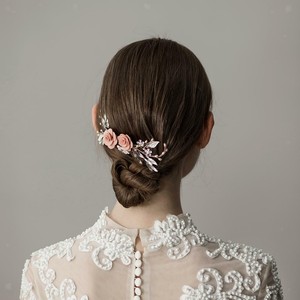 Lovoski Vintage Wedding Hair Side Comb Crystal Vine Bridal Hair