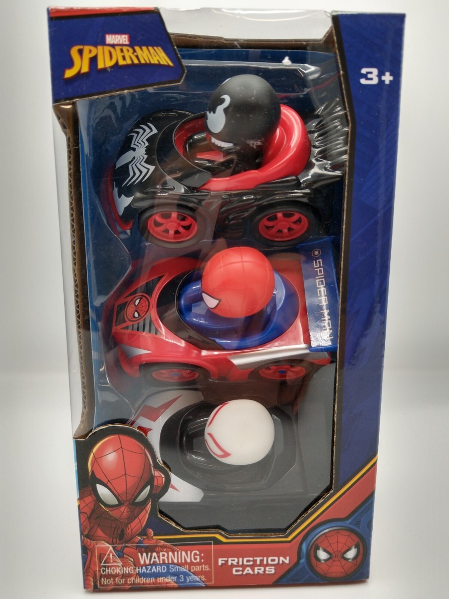 Spiderman Friction Cars by Car Toddler Race Cars age 3+