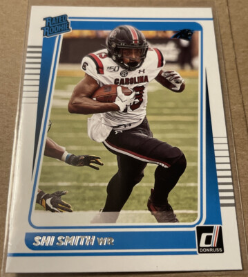 Shi Smith 2021 Panini Donruss Rated Rookie #315 Carolina Panthers RC 🏈