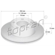 Disque de frein BMW 628