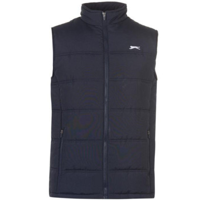 Slazenger Herren Weste Gr. M L  2XL Steppweste Jacke Dunkelblau XXL neu