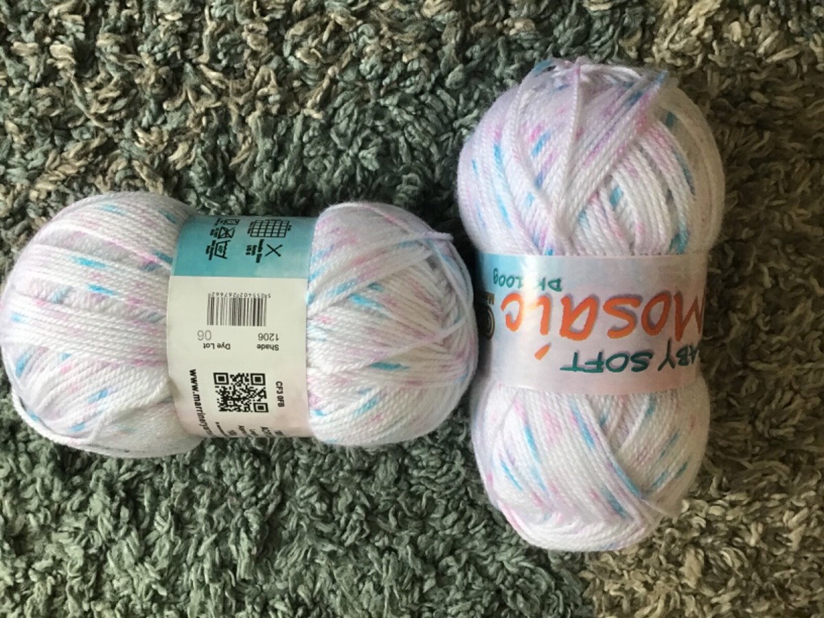 Marriner Double Knit Baby Soft Mosaic Yarn UK