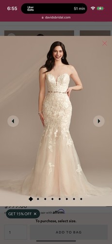 Vestido De Novia Usado Tipo Sirena