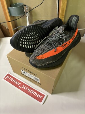 Sizes 10, 11.5- adidas Yeezy Boost 350 V2 Carbon Beluga -In Hand - FAST SHIP!