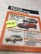 VW Golf GTI 16S Jetta GT Revue Technique Automobile RTA volkswagen édition 1986