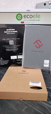 Fintie Ultrathin Wireless Keyboard Bluetooth Tastatur und Hülle  für Tablet Neu