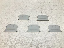Allen Bradley 1492-EBJ3 Grey Gray Wire Terminal End Cap 1492 Lot of 5 (TSC)