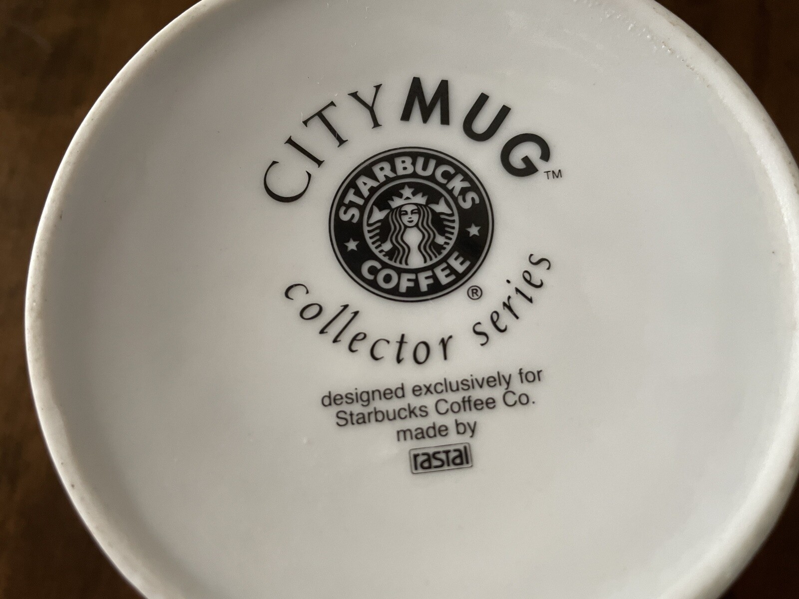 Starbucks Qatar City Mug Coffee Tea Mug Cup 16 ounces 4.5" Tall