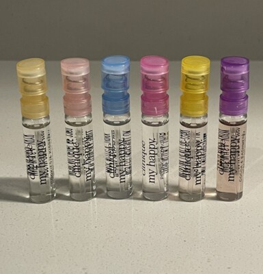 X6 CLINIQUE Find Your Happy Fragrance EDP 0.05FL OZ  each Sample Spray Set New