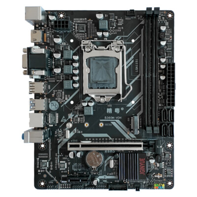 JGINYUE B360M-VDH LGA1151 DDR4 M-ATX Motherboard Tested OK