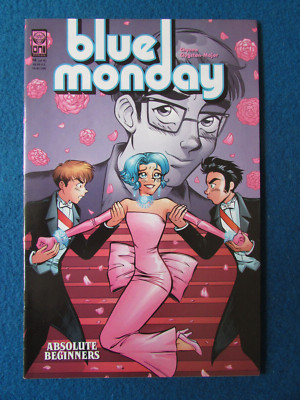 BLUE MONDAY ABSOLUTE BEGINNERS Issue 4 ONI Press Comic September 2001 WHITE PAGE