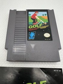 Golf - NES Nintendo Game With Manual