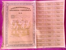 CINEMATOGRAFICA NACIONAL ESPAÑOLA S.A. 1928