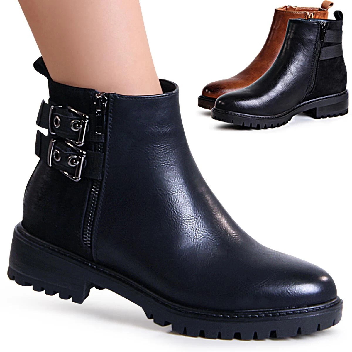 Blundstone STIVALETTI TACCO BASSO CHELSEA CON ZEPPA DONNA NERO - Step By Step Shop