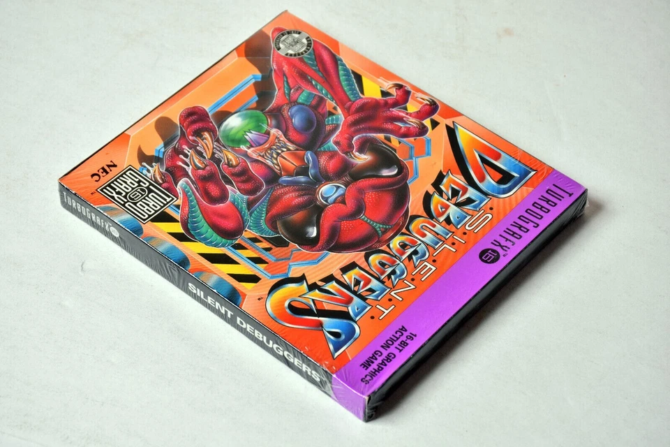 NEW ✹ Silent Debuggers TURBOGRAFX 16 Game ✹ FACTORY SEALED Turbo Grafx 16 ✹ USA - Image 2 of 4