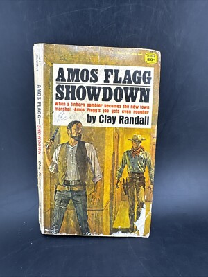 Amos Flagg Showdown   Clay Randall Western Adventure Paperback