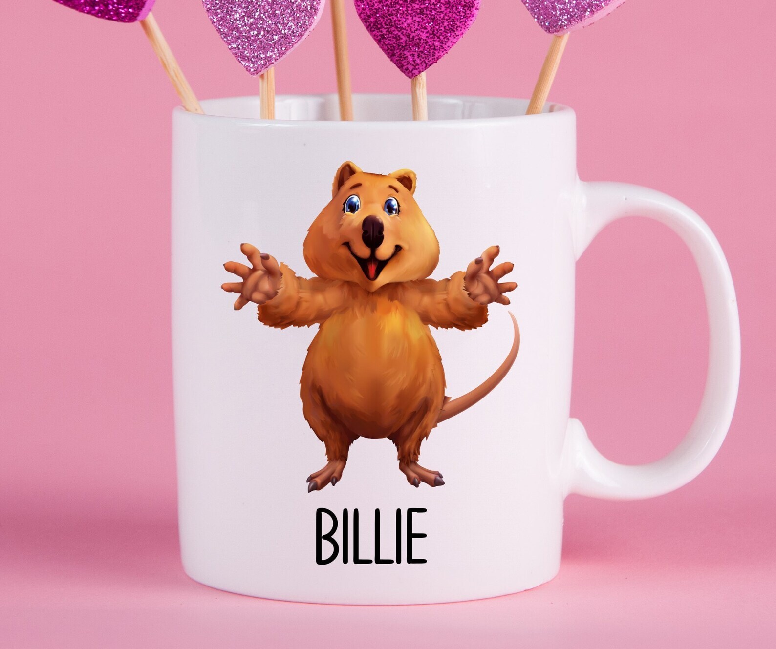 Personalized Quokka Mug Quokka Gift Ideas Quokka Cup Gifts For Quokka Lovers