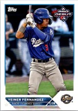 2023 Topps Pro Debut#PD-4Yeiner Fernandez