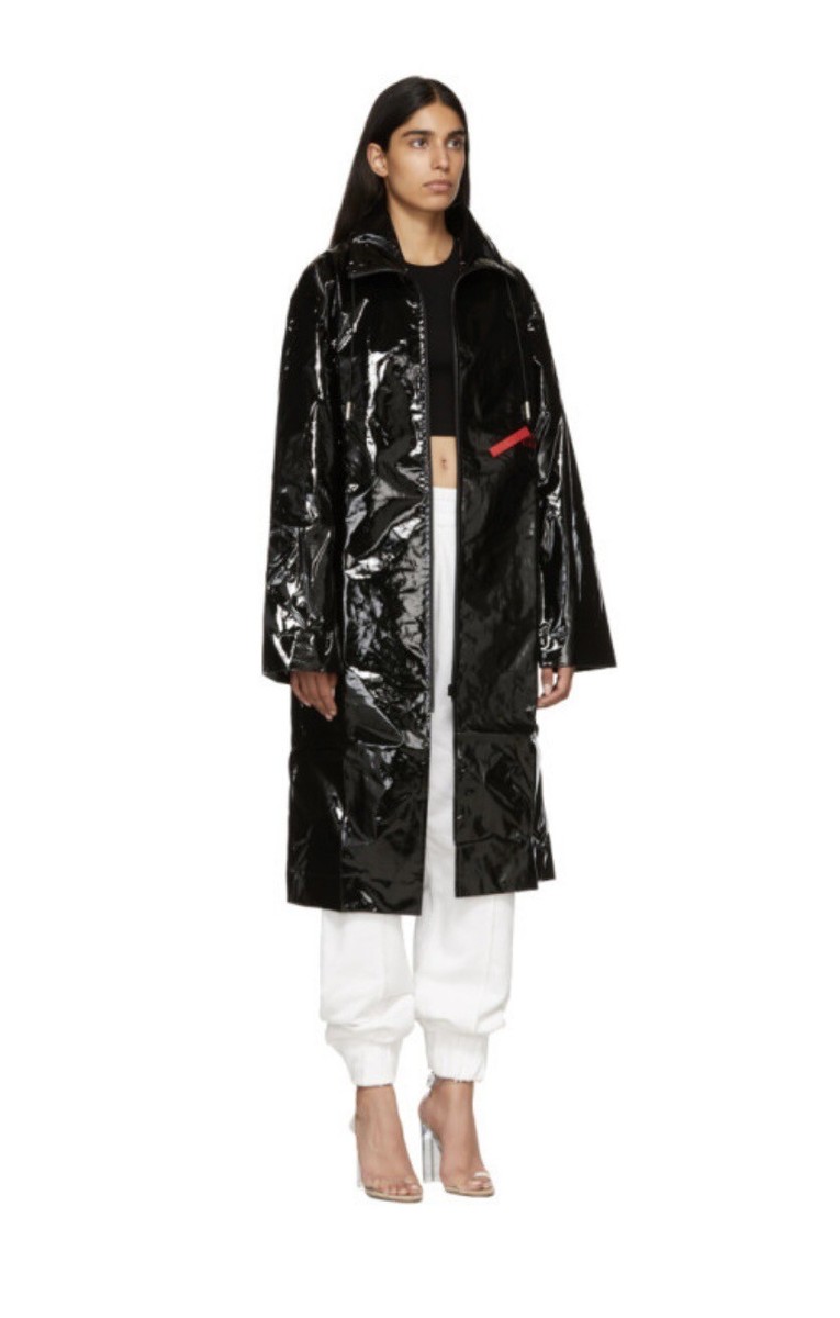 A-Cold-Wall* Black National Gallery Mac Coat polyurethane PVC | eBay