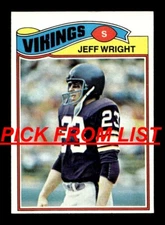 1977 Topps Football 4-279 EX/EX-MT Pick From List All PICTURED pp1