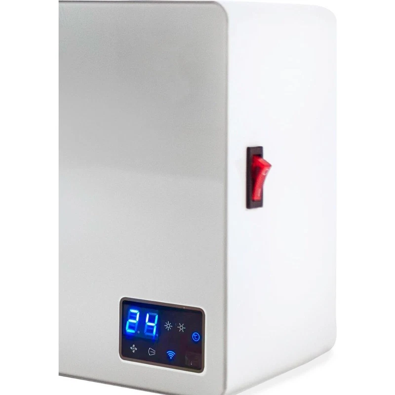Stufetta Elettrica Termoventilatore Ceramico Parete ARGO CHIC WiFi 2000W Bagno, fotografia 7 di 9