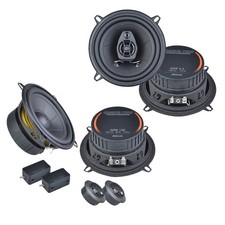 GROUND ZERO 13cm Front/Heck Auto Lautsprecher Komplett-SET für BMW (#147)