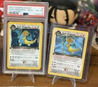 Pokémon TCG Dark Dragonite Holo 1st Edition PSA 6 & Non - Holo 1st Edition
