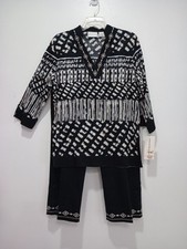 New Ladies Alfred Dunner Shirt  Pants Outfit Set Shirt Size 10 Pants Size 12