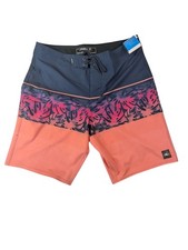 O'Neill Hyperfreak Men's Size 30 Heat Block 20" Swim Trunks Boardshorts New
