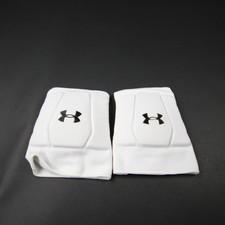 Under Armour HeatGear Knee Pads Unisex White New with Tags L