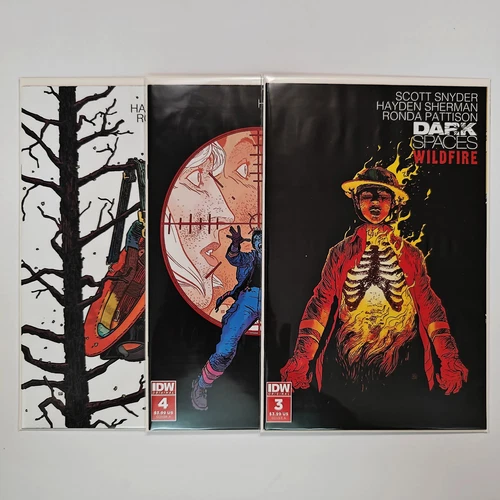 Dark Spaces: Wildfire #3-5 (3 4 5) A Cover Set - Scott Snyder (2022) - UNREAD NM