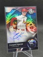2023 BOWMAN PLATINUM MLB - Cooper Hjerpe - AUTO #TOP-25 Cardinals