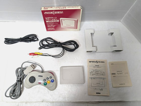 Sega Saturn White Console  Christmas Nights Winter Limited Edition Box Manual