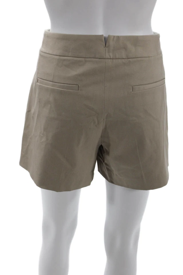 Theory 男女通用斜纹短裤米色 10 码 — 第 3/4 张图片