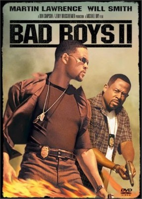 Bad Boys II On DVD With Will Smith Martin Lawrence Comedy Very Good X23