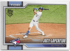 2026 Topps Golden Mirror Image Variations #263 Joey Loperfido Toronto Blue Jays