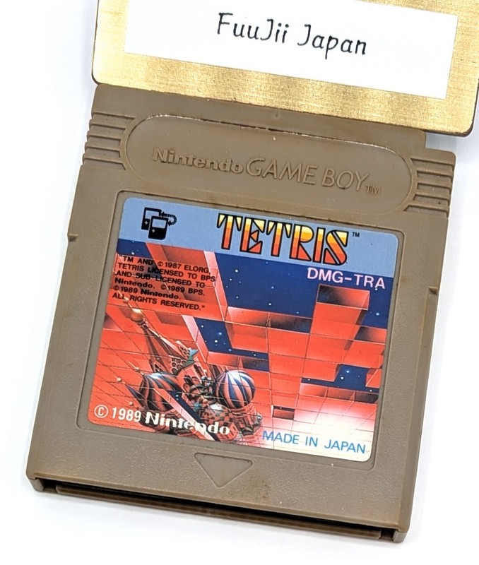Tetris Nintendo Game Boy 1989 Japanese ver. DMG-TRA GB Gameboy Tested