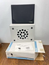 NEW Valcom V-WTGY Grey Metal Enclosure wall Speaker 10.1"H x 12.3"W x 4.6"D