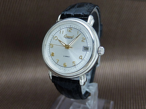 Orient Ref.4693A1-70 Cs Cal.46943 Date 21 Jewels Automatique Montre Hommes - Photo 3 sur 5