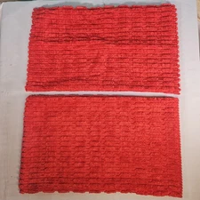 MIULEE Pack of 2 Christmas Red Corduroy Decorative Lumbar Pillow Covers 20x12...