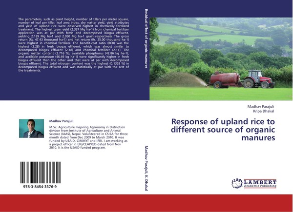 Madhav Parajuli (U. A.) | Response Of Upland Rice To Different Source Of...-image