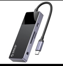    USB C Hub, ORICO 8 in 1 MacBook Docking Station Multiport Adapter