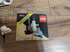 LEGO Vintage 1981 Classic Space: Moon Buggy (6801) 100% complete + box