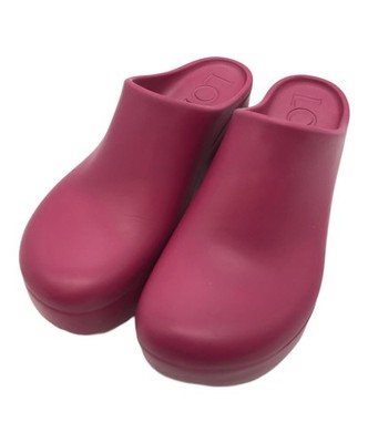 LOEWE Terraform Clogs Pink Size: 36