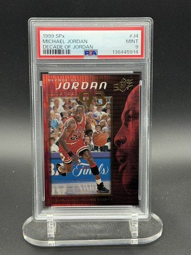 Michael Jordan [Decade Of Jordan] #J4 1999 SPX card
