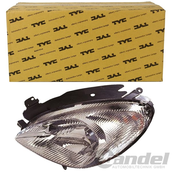 TYC Hauptscheinwerfer H4 Rechts Passend FüR CitroËN Xsara Picasso 1.6 - 2.0 16V-image