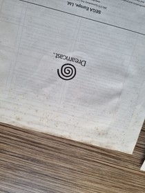 Sega Dreamcast Console (PAL box , cables ,  PAL docs, Tested Working Condition)