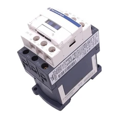 Schneider Electric LC1D09BD Contactor, 3-Pole 3PST-NO, 9A 690VAC, 24VDC Coil