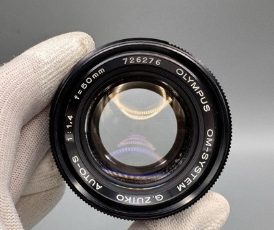 [ Near MINT ] Olympus OM-System G.Zuiko Auto-S 50mm f/1.4 MF Lens From USA