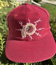 Vintage NFL Washington Redskins Spark Drew Pearson SnapBack Hat Cap Commanders